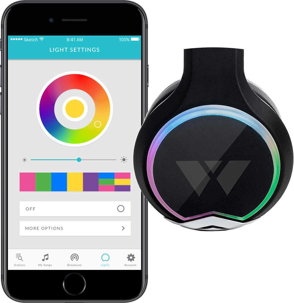 Iphone Headphone Color - Wearhaus Arc Bluetooth Wireless On-ear Headphones (993x1024), Png Download