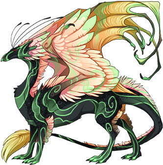 Flight Rising Dragon (350x350), Png Download