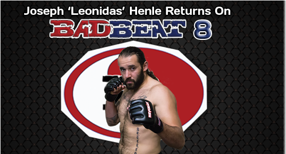 Joseph 'leonidas' Henle Returns To The Badbeat Cage - Poster (960x300), Png Download