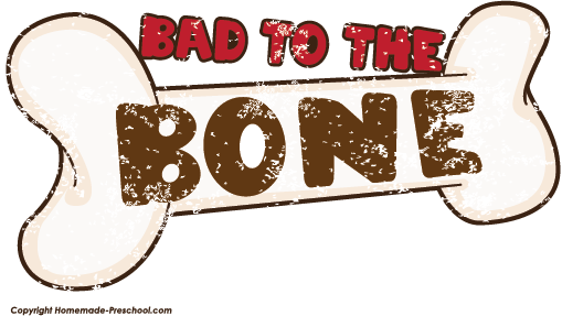 Bad To The Bone Clipart - Bad To The Bone Png (509x287), Png Download