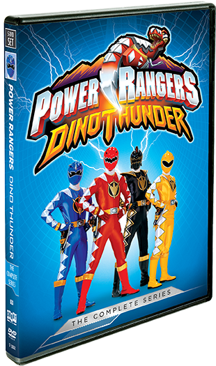 Power Rangers Dino Thunder Dvd (315x537), Png Download
