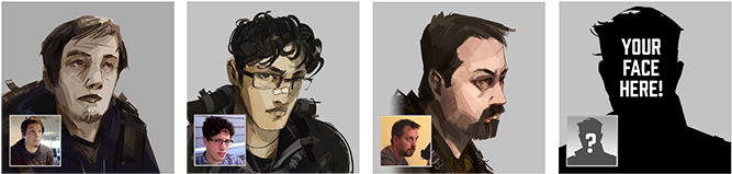 Your Face In The Game Artwork Horizontal Web - Walking Dead March To War Art (700x192), Png Download
