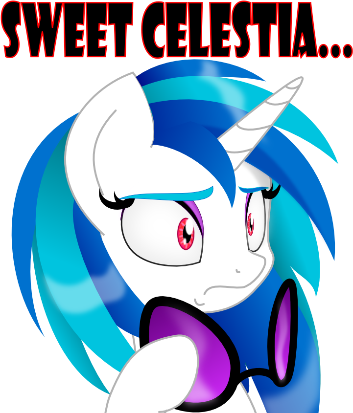 Auroraswirls, Dj Pon-3, Eyeshadow, Meme, Mother Of - Mlp Sweet Celestia (750x850), Png Download