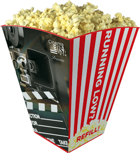 Popcorn (460x613), Png Download