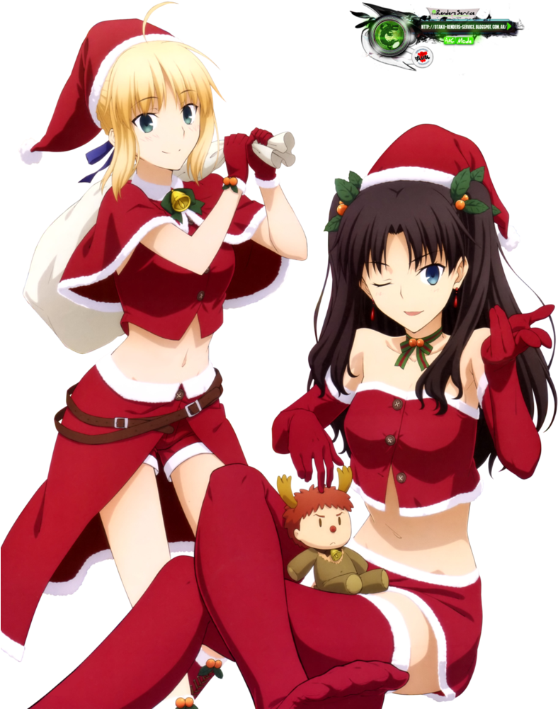 Rin Tohsaka Saber - Weiss Schwarz Fate Stay Night [unlimited Blade Works] (791x1010), Png Download