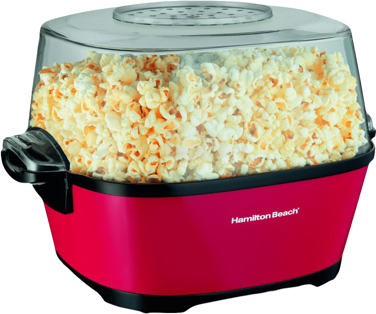 Free Png Popcorn Maker Popper Png Images Transparent - Hamilton Beach Popcorn (850x714), Png Download