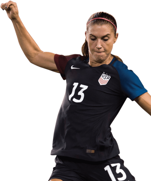 Alex Morgan Fathead - Fathead Soccer (600x600), Png Download