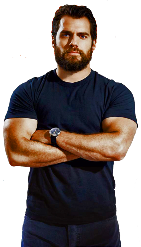 Hollywood Leading Man Henry Cavill On Men's Health - Under Armour Trainingsbroek, Maat: Xl, Grijs (540x942), Png Download