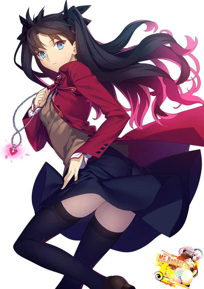 Load 7 More Imagesgrid View - Fate Stay Night Tohsaka Rin School Uniform Full Set (700x990), Png Download