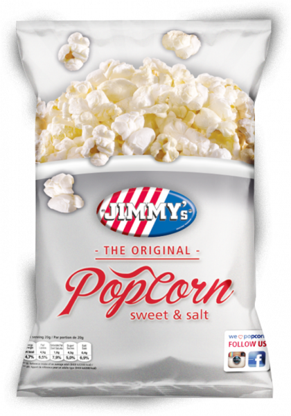 Jimmy's Popcorn (600x600), Png Download