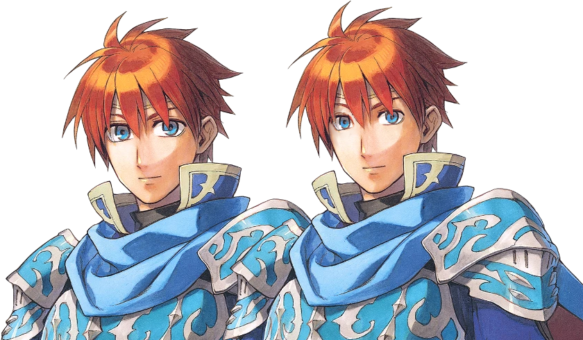 Eliwood, But His Eyes Are 75% Their Size - Eliwood Fire Emblem Heroes (862x501), Png Download