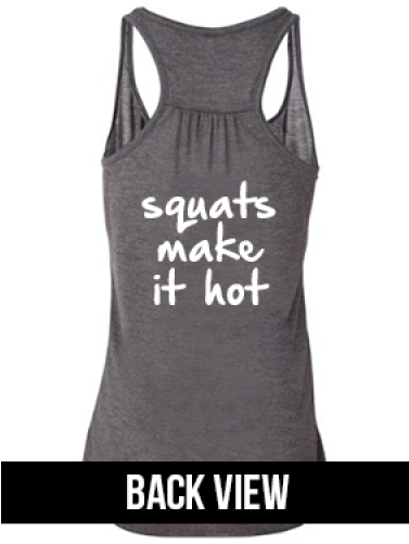 Squats Make It Hot Shirt - Shirt (500x500), Png Download