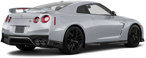 2018 Nissan Gt-r Premium - Nissan Gtr Premium Gun Metallic (640x390), Png Download