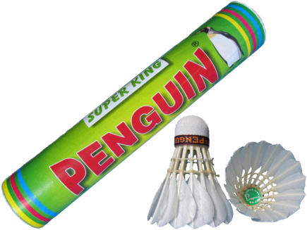 Championship Grade Shuttlecock - Penguin Super King Shuttlecock (444x367), Png Download