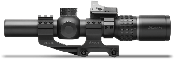 Burris Xtr Ii Rifle Scope 1 5x24mm W/ 3 Moa Fastfire - Burris Fastfire Scope Mount Ring (640x640), Png Download