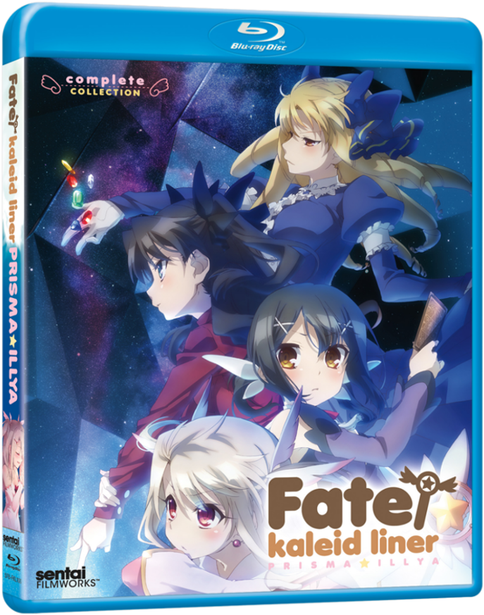 Fate Kaleid Liner Prisma Illya Blu Ray (1012x1080), Png Download