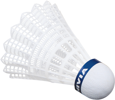 Newsale Nivia White Nylon Shuttlecock - Shuttlecock (450x480), Png Download