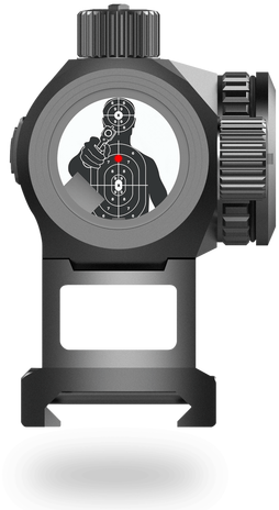 3moa Liberator Red Dot Sight With Low Profile Picatinny - Red Dot Sight (500x500), Png Download