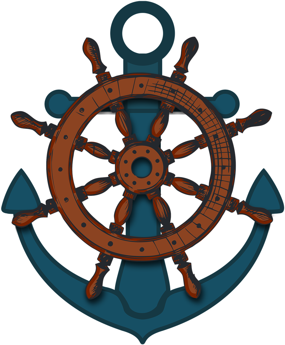 Ship's Wheel,ships - 海賊王的信賴力:草帽小子魯夫贏得夥伴衷心信賴的絕招 (1058x1280), Png Download