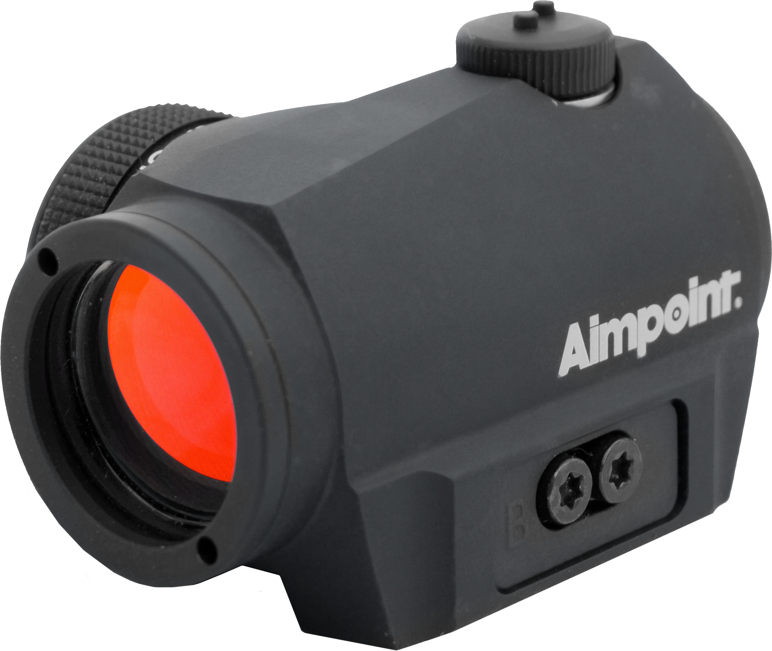 Micro S1 - Aimpoint 200369 Micro S-1 With Mount Matte Black (3097x2472), Png Download
