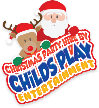 Childs Play Entertainment - Art Print: Santa And Rudolph : 19x13in (346x376), Png Download