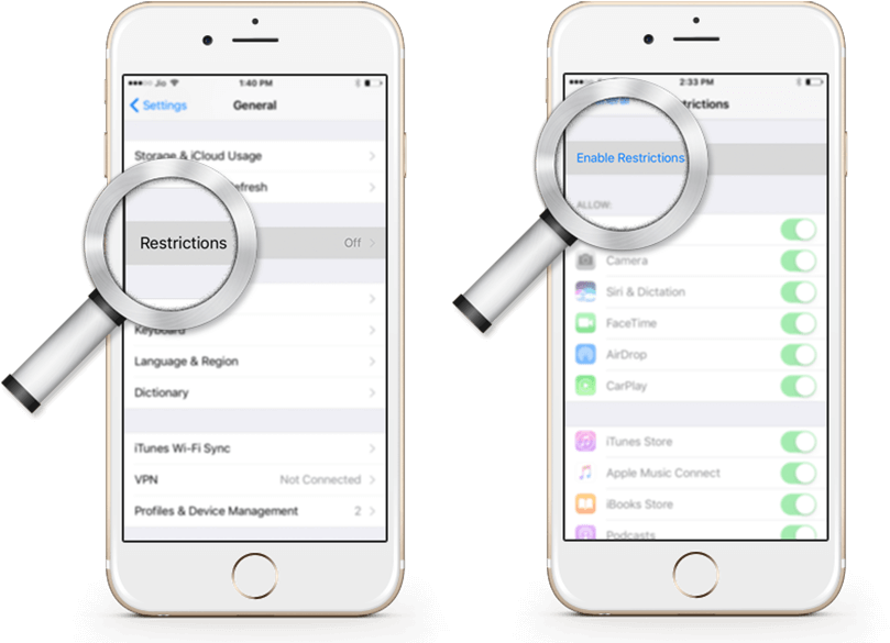How To Disable Camera On Iphone - Iphone (811x600), Png Download