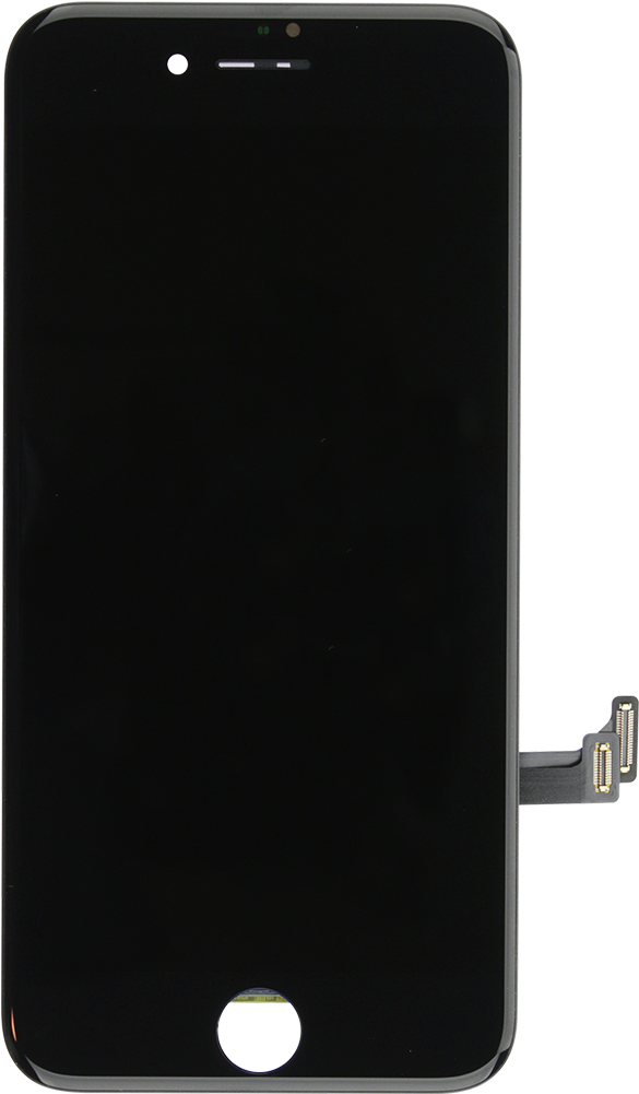 Iphone 8 Black Lcd Screen And Digitizer - Iphone 7 Plus Lcd Black (1200x1200), Png Download