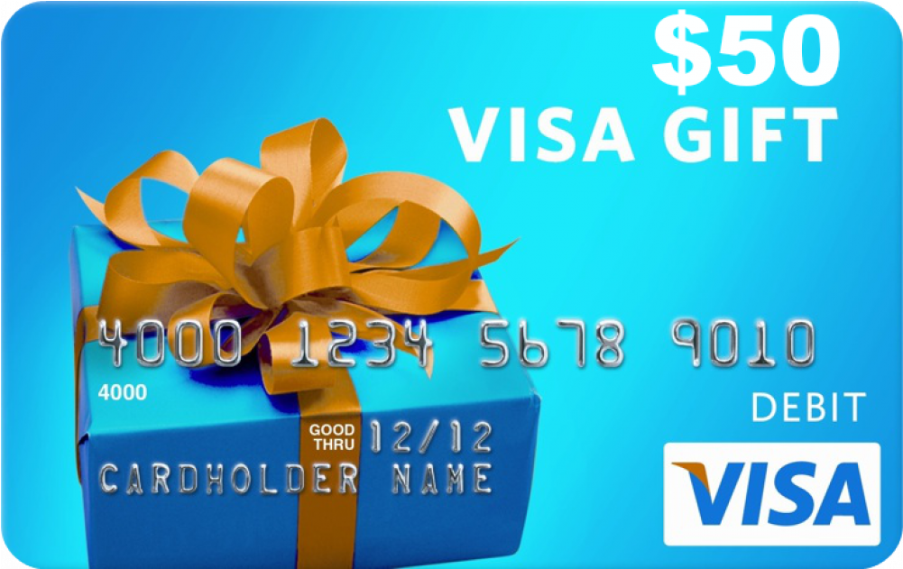 $200 Gift Card (1000x1000), Png Download
