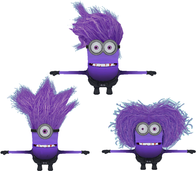 Download Zip Archive - Purple Minion Transparent Png (750x650), Png Download