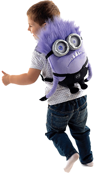 Evil Minion Toy Plush (328x600), Png Download