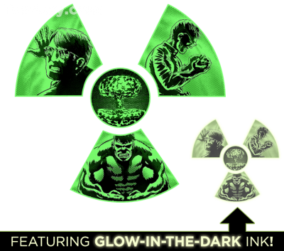 B Mco The Incredible Gamma Bomb Glow - Label (400x353), Png Download