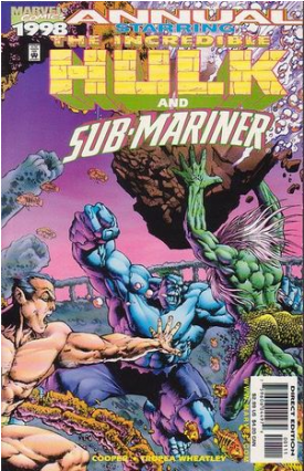 Купете Comics 1998 The Incredible Hulk Annual - Blue Hulk Comics Books (425x425), Png Download