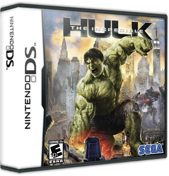 The Incredible Hulk - Incredible Hulk Ds (587x598), Png Download