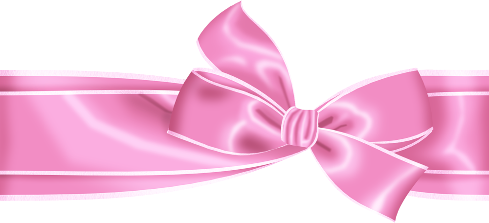 Lazos De Colores Png Scrapbook - Lazo Regalo Rosa Png (1000x456), Png Download
