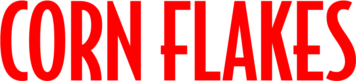 Bodega Sans Medium By Font Bureau - Corn Flakes Logo Png (1200x300), Png Download