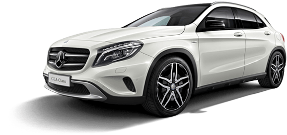 Own The Gla Class At Low Emi Of Rs - Mercedes Gla 200 Png (683x307), Png Download