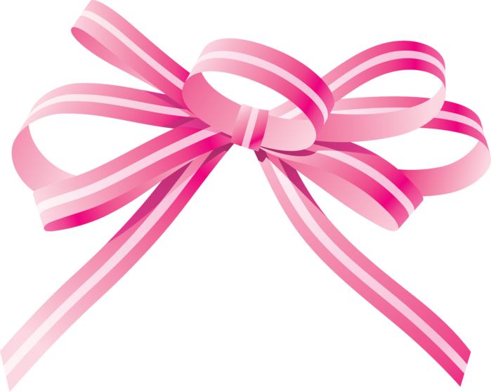 Dibujos Lazos Rosas Clipart Pink Lazo Drawing - Vector (699x558), Png Download