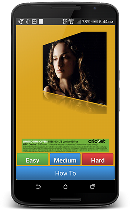Thank You For Using Our Natalie Portman Puzzle Game - Natalie Portman (288x480), Png Download