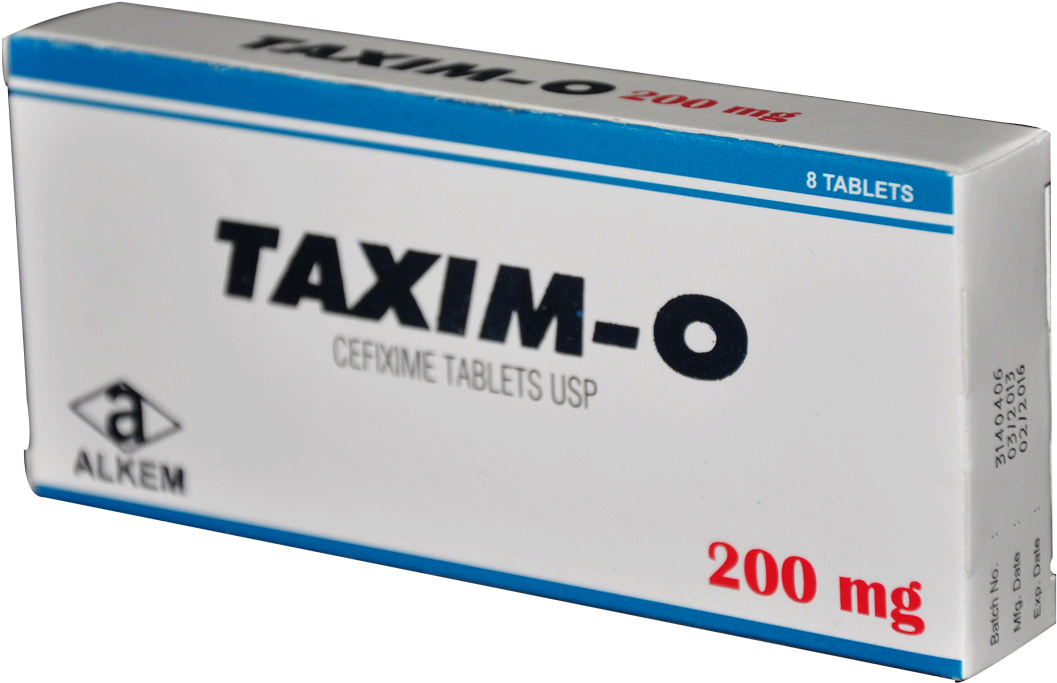 Taxim-o 200 - Cefixime (1500x996), Png Download