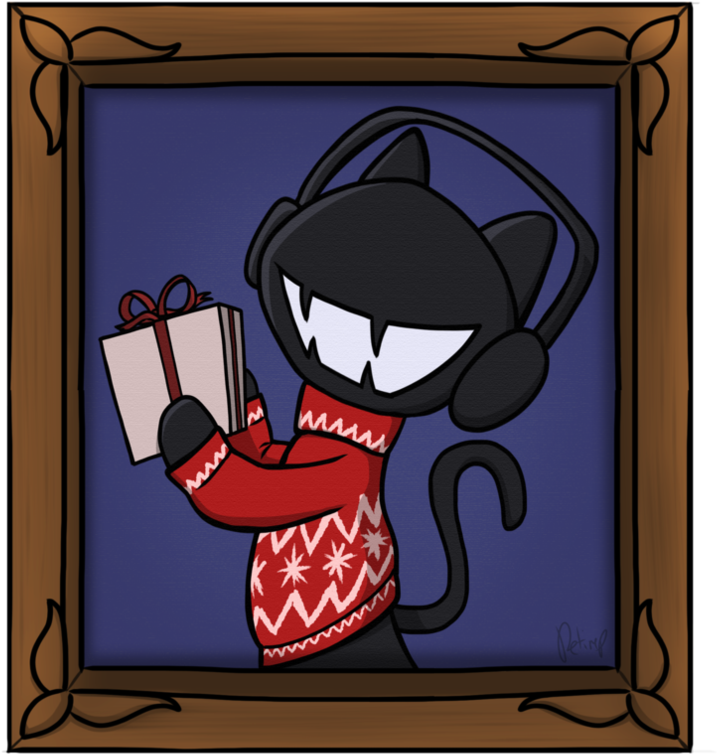 Monstercat Christmas Gift Portrait - Monstercat (894x894), Png Download