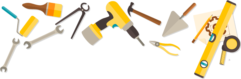 Tools Left Icon - Do It Yourself (936x384), Png Download
