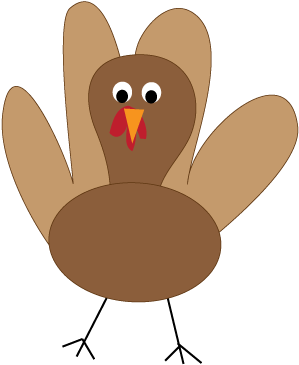 Picture Of Thanksgiving Turkey - Turkey Clipart Easy (325x378), Png Download