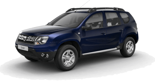 Marron Vison Azul Cosmos - Dacia Duster 2015 Black (532x280), Png Download
