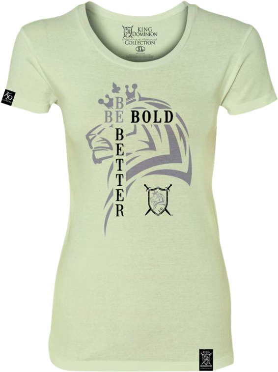 Be Bold Be Better Tee - Vienna (683x1024), Png Download
