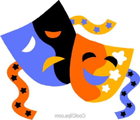 Clipart Of Tragedy, Comedy Tragedy Mask And Drama (480x412), Png Download
