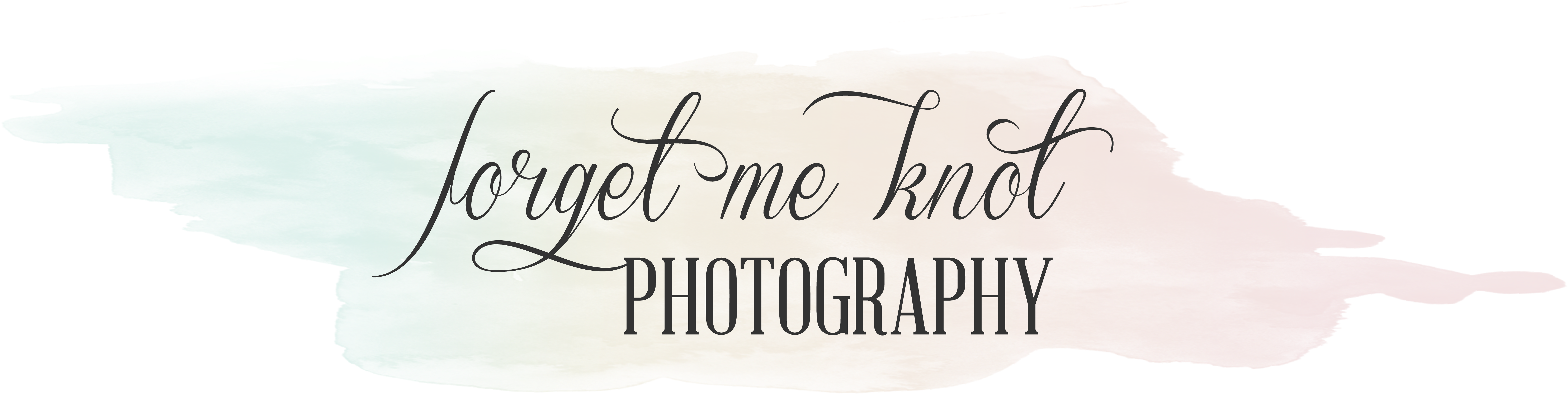 Forget Me Knot Logo - Calligraphy (7692x2268), Png Download