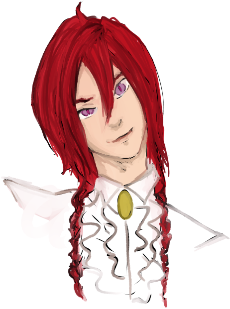 A Willingly Fallen Angel Flauros Had Previously Served - Illustration (500x645), Png Download