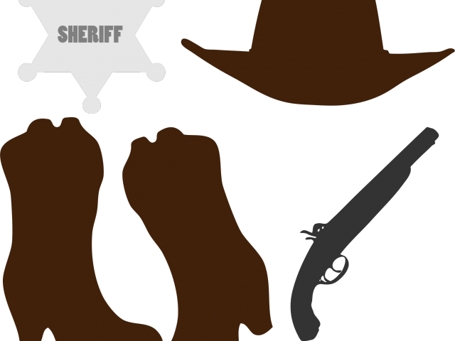Horseshoe Clipart Western Roundup - Glücklicher Vatertags-cowboy-vati Karte (640x480), Png Download