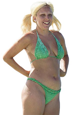 Doesn't Every Pop Girl Have That - Леди Гага В Купальнике (300x459), Png Download