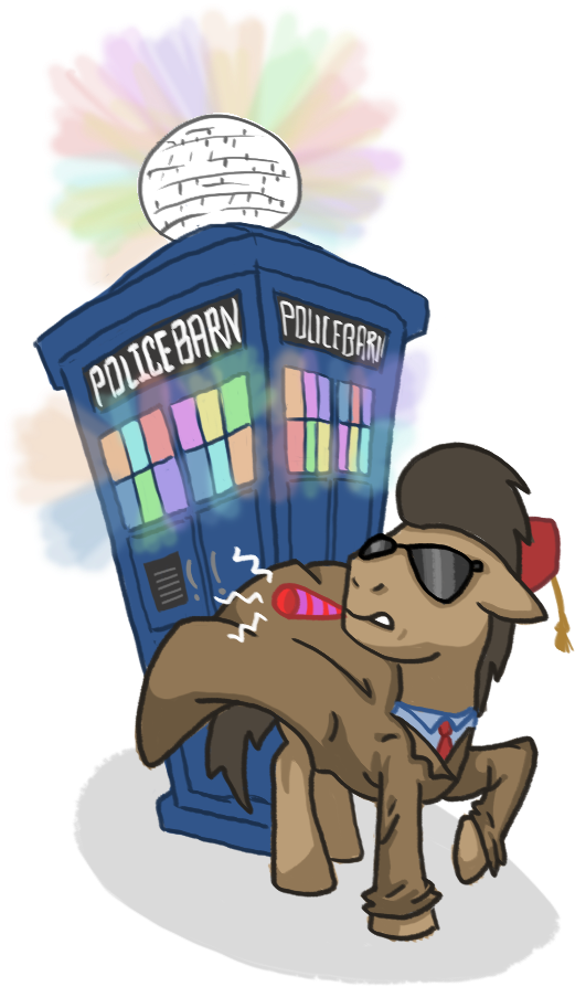 Ask, Askdrwhooves, Doctor Whooves, Safe, Solo, Tardis, - Party (550x900), Png Download